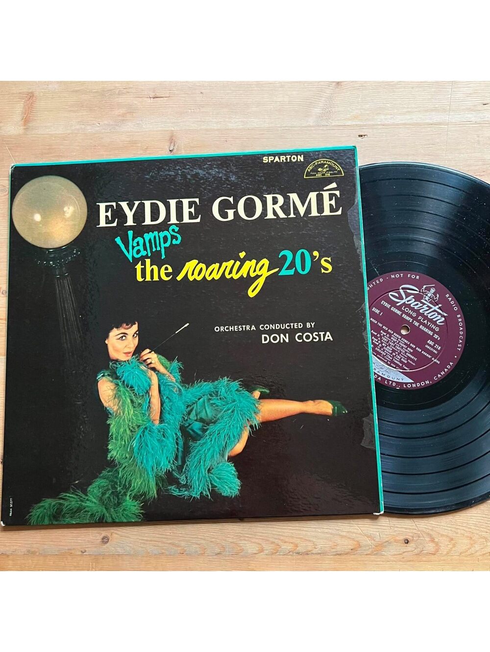 Eydie Gorme - Eydie Gorme Vamps The Roaring 20's 33rpm VG+ VR22